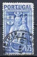 Portugal 1946 Y&T N°687 - Michel N°705 (o) - 1,75e La Vierge - Used Stamps