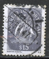 Portugal 1943 Y&T N°630 - Michel N°648 (o) - 15c Caravelle - Used Stamps