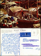Postcard Hongkong Floating Home 1986 - China (Hong Kong)