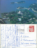 Postcard Tientsin 天津 (Tiānjīn) Aquatic Park - Luftbild 1989 - Cina