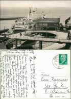 Ansichtskarte Sassnitz Fährbahnhof Und Motorschiff Saßnitz 1966 - Sassnitz