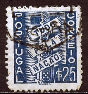 Portugal 1935-36 Y&T N°581 - Michel N°586 (o) - 25c Tout Pour La Nation - Used Stamps