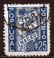 Portugal 1935-36 Y&T N°581 - Michel N°586 (o) - 25c Tout Pour La Nation - Gebruikt