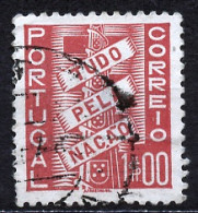 Portugal 1935-36 Y&T N°583 - Michel N°588 (o) - 1e Tout Pour La Nation - Usati