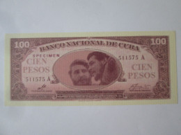 Cuba 100 Pesos Fantaisie BilletSpecimen Fidel Castro Et Che Guevara/Specimen Fantasy Banknote Fidel Castro & Che Guevara - Kuba