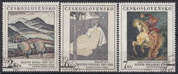 CZECHOSLOVAKIA 2979-2981,used - Gebruikt