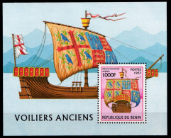 Benin Block 33 Mit 977 Postfrisch Schifffahrt #GW301 - Benin - Dahomey (1960-...)