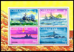 Gibraltar Block 29 Mit 797-800 Postfrisch Schifffahrt #GW239 - Gibraltar