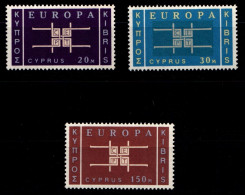 Zypern 225-227 Postfrisch CEPT #GZ407 - Used Stamps