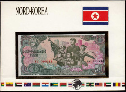 Nord-Korea 1 Won Banknotenbrief Der Welt Pick 18a UNC    (15513 - Andere - Azië