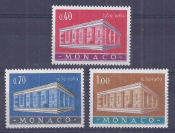 Europa 1969. Monaco Mi 929-31 MNH (**) - 1969