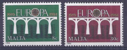 Europa 1984. Malta Mi 704-05 Sc 1984-85 Yv 685-86 (**) - 1984