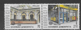 Grecia 1990.  Europa Mi 1742A-43A  (**) - 1990