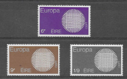 Irlanda 1970.  Europa Mi 239-41  (**) - 1970