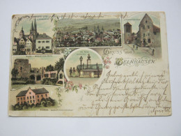 Gelnhausen   , Schöne Karte Um 1899 - Gelnhausen