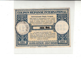 G.B. / International Reply Coupons - Sin Clasificación