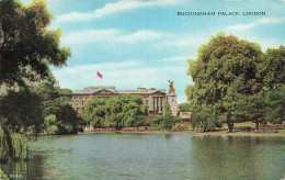 ROYAUME-UNI - Buckingham Palace - London - Vue Sur Un Lac - Vue Générale - Carte Postale Ancienne - Buckingham Palace