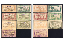 Filippine Philippines Emergency Notes WWII 15 Biglietti Cagayan  Lotto 3030 - Filippijnen