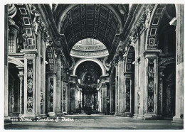 CPSM 10.5 X 15 Italie (37)  ROMA Basilica S. Pietro  Rome Basilique  Saint Pierre Intérieur  Vatican - Autres Monuments, édifices