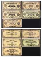 Filippine Philippines Emergency Notes WWII 11 Biglietti Cebu  Lotto 3038 - Philippinen
