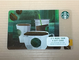 Singapore STARBUCKS Coffee Gift Card, Set Of 1 Used Card - Singapur