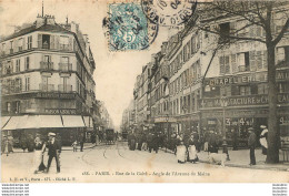 PARIS XIV RUE DE LA GAITE ANGLE DE L'AVENUE DU MAINE - Arrondissement: 14