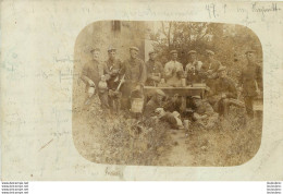 KEMPTEN CARTE PHOTO  SOLDATS  ALLEMANDS  1904  VOIR LES DEUX SCANS - Kempten