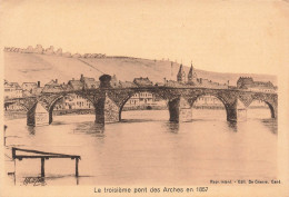 BATIMENTS ET ARCHITECTURE - Le Troisième Pont Des Arches En 1857 - Carte Postale Ancienne - Bruggen