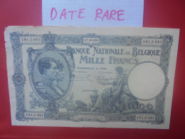 BELGIQUE 1000 FRANCS 1926 RARE ! Circuler COTES:50-100-250 EURO (B.33) - 1000 Francos & 1000 Francos-200 Belgas