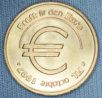 Luxembourg • Jeton / Token • Prett Fir Den Euro • Peu Courant • FIL - Foire Internationale 1997 • [24-376] - Autres & Non Classés