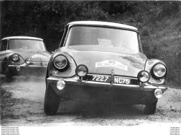 CLAUDINE BOUCHET SUR DS19  SAISON 1963  TOUR DE CORSE - Rally