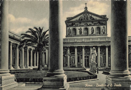 ITALIE - Roma - Basilica Di S.Paolo - Animé - Carte Postale Ancienne - Otros Monumentos Y Edificios