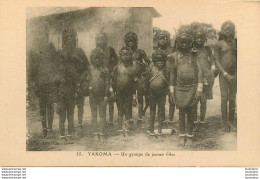 YAKOMA UN GROUPE DE JEUNES FILLES  CLICHE  ALMEIDA - French Congo