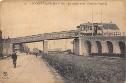 59-COUDEKERQUE-BRANCHE- LE NOUVEAU PONT- VIADUC DU TRAMWAY - Coudekerque Branche