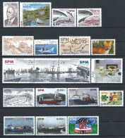 St Pierre Et Miquelon Lot 18 Tp Neuf ** (MNH) 2004 - Collections, Lots & Series