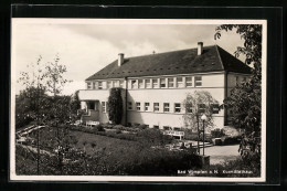 AK Bad Wimpfen A. N., Kurmittelhaus Mit Garten  - Bad Wimpfen