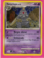 Carte Pokemon 2009 Diamant Et Perle Tempete 34/100 Teraclope 80pv Bon Etat - Diamante Y Perla