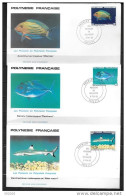 1983 - 192 à 194 -Poissons - 1  - FDC