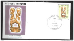 1985 - 228 -Tikis - 2 - FDC