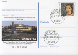 PSo 43 Briefmarkenbörse Osnabrück 1996, VS-O Frankfurt 12.09.1996 - Cartes Postales - Neuves