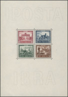 Sonderdruck Block IPOSTA IBRA 1930 FAKSIMILE 1979 - Privatpost