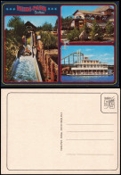 Ansichtskarte Soltau Heide-Park Mississippi Dampfer, Wasserrutsche 1983 - Soltau