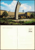 Ansichtskarte Tempelhof-Berlin Luftbrückendenkmal, Bus 1973 - Tempelhof