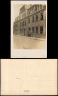 Ansichtskarte Meerane Bewohner Vor Haus 1917 - Meerane