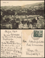 Ansichtskarte Sebnitz Stadtblick, Fabriken 1934 - Sebnitz