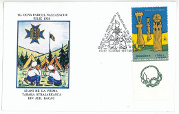 SC 16 - 630 ROMANIA, Scout - Cover - 1998 - Covers & Documents