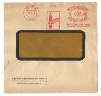 Brief 1938 Berlin Freistempel Agefko Air Liquide Kohlensaure Werke  Deutsches Reich  8 Pfg AFS  EMA - Máquinas Franqueo (EMA)