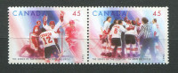 Canada **   N° 1529 /1530 -  Match De Hockey  - Paire - - Unused Stamps