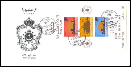 LIBYA 1964 Children Day (s/s FDC) - Other & Unclassified