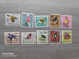 1966	Australia	Birds Fishes (F83) - Gebruikt